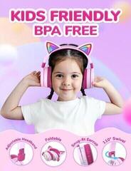 Brezžične slušalke On-ear iClever BTH21 Pink Brezžične slušalke On-ear - 7