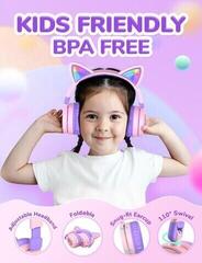 Wireless On-ear headphones iClever BTH21 Purple Wireless On-ear headphones - 6