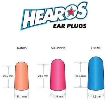 Dopuri pentru urechi Hearos Sleep Pretty Pink Dopuri pentru urechi - 6