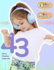 Drahtlose On-Ear-Kopfhörer iClever BTH18 Purple Drahtlose On-Ear-Kopfhörer - 3