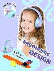 Drahtlose On-Ear-Kopfhörer iClever BTH18 Purple Drahtlose On-Ear-Kopfhörer - 4