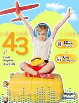 Auriculares inalámbricos On-ear iClever BTH18 Blue Auriculares inalámbricos On-ear - 4