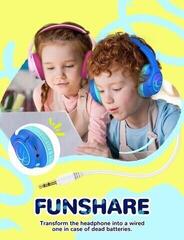 Auscultadores on-ear sem fios iClever BTH18 Blue Auscultadores on-ear sem fios - 6