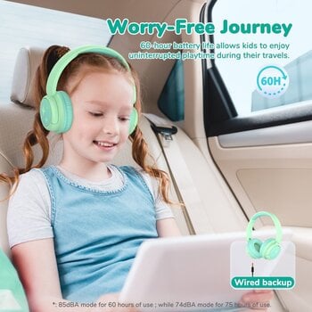 Auriculares inalámbricos On-ear iClever BTH22 Verde Auriculares inalámbricos On-ear - 5