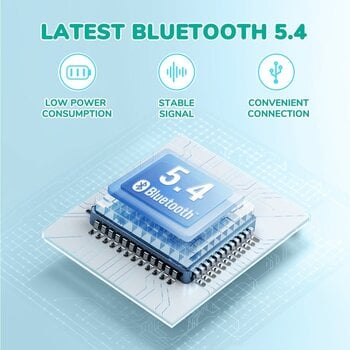 Auriculares inalámbricos On-ear iClever BTH22 Verde Auriculares inalámbricos On-ear - 6