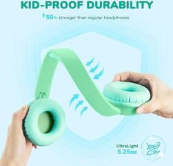 Ασύρματο Ακουστικό On-ear iClever BTH22 Green Ασύρματο Ακουστικό On-ear - 6