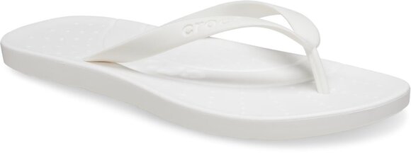 Unisex Schuhe Crocs Flip Schlappen White 41-42 - 2