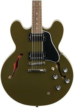 Guitarra semi-acústica Epiphone ES-335 Olive Drab Green Guitarra semi-acústica - 3