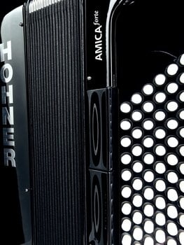Fisarmonica a tasti
 Hohner Amica Forte II Fisarmonica a tasti Black - 7