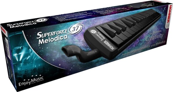 Melodica Hohner Melodica Superforce 37 Melodica Black/Black - 3