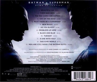 Glazbene CD Hans Zimmer - Batman V Superman: Dawn of Justic (CD) - 2