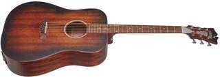Elektroakustická kytara Dreadnought D'Angelico Premier Lexington LS Aged Mahogany Elektroakustická kytara Dreadnought - 2