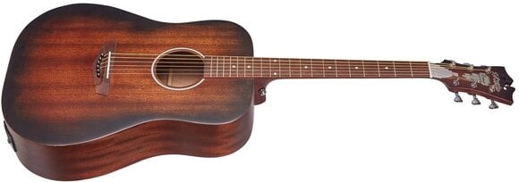 Dreadnought elektro-akoestische gitaar D'Angelico Premier Lexington LS Aged Mahogany Dreadnought elektro-akoestische gitaar - 3