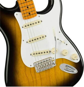 Guitarra elétrica Fender 50S Classic Series Stratocaster Lacquer MN 2 Tone Sunburst - 5