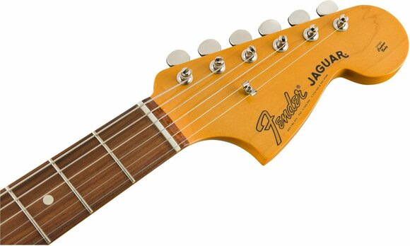 E-Gitarre Fender 60S Classic Series Jaguar Lacquer PF Lake Placid Blue - 4