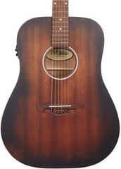Elektroakustická kytara Dreadnought D'Angelico Premier Lexington LS Aged Mahogany Elektroakustická kytara Dreadnought - 3