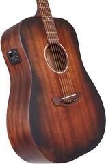 Elektroakustická kytara Dreadnought D'Angelico Premier Lexington LS Aged Mahogany Elektroakustická kytara Dreadnought - 4