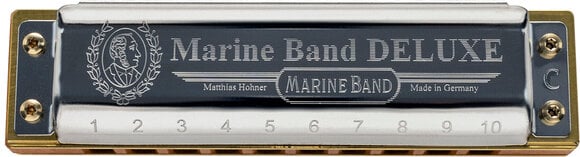 Diatonisch Mundharmonika Hohner Marine Band Deluxe Diatonisch Mundharmonika - 4