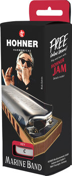 Diatonic harmonica Hohner Marine Band 1896 Classic Diatonic harmonica - 11