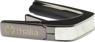 Capodastre pour guitare accoustique Thalia Shell Collection White Mother of Pearl-Black Chrome Capodastre pour guitare accoustique - 1