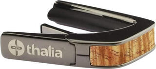 Capotasto per chitarre acustiche Thalia Wood Collection Koa-Black Chrome Capotasto per chitarre acustiche - 1