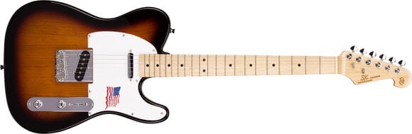 Električna kitara SX STL/ALDER 3-Tone Sunburst Električna kitara (Rabljeno) - 4