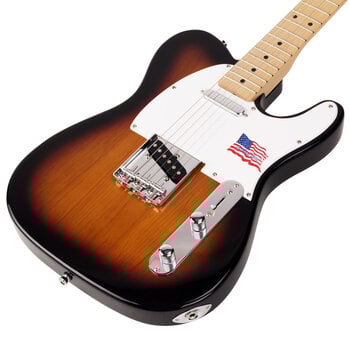 Električna kitara SX STL/ALDER 3-Tone Sunburst Električna kitara (Rabljeno) - 6