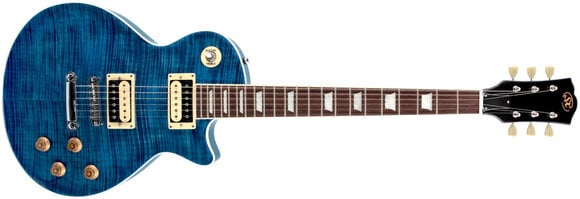 Guitarra eléctrica SX EC3H SET Translucent Blue Guitarra eléctrica - 4