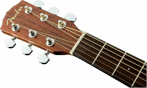 Електро-акустична китара Джъмбо Fender CC-60SCE Concert Natural - 6