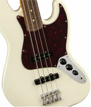 Elektrická basgitara Fender 60´s Jazz Bass Pau Ferro Lacquer Olympic White - 4