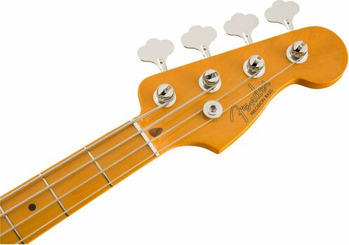 4-strängad basgitarr Fender 50s Precision Bass Lacquer Maple FB White Blonde - 6