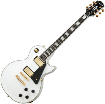 Guitare électrique Epiphone Les Paul Custom SET Alpine White Guitare électrique - 2