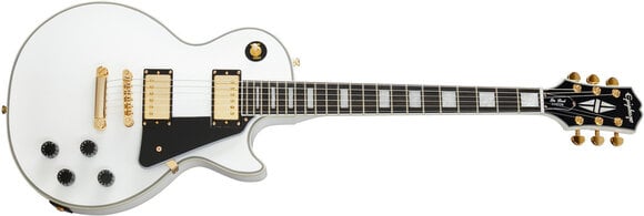 Guitare électrique Epiphone Les Paul Custom SET Alpine White Guitare électrique - 4