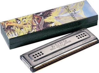 Harmonijki ustne diatoniczne Hohner Echo Harp 96 C-G Harmonijki ustne diatoniczne - 1