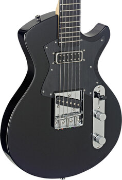 Elektriska gitarrer Stagg Silveray Custom Black Elektriska gitarrer - 3