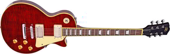 E-Gitarre SX EF3D Transparent Wine Red E-Gitarre - 3