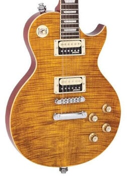 Električna kitara Vintage V100 Flame Amber Električna kitara - 4