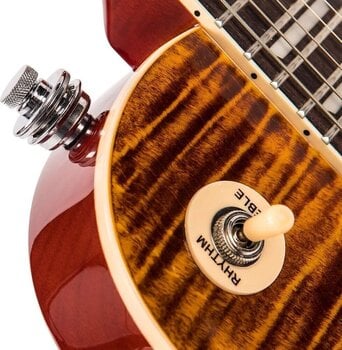 Električna kitara Vintage V100 Flame Amber Električna kitara - 12