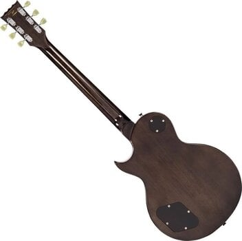 Guitarra eléctrica Vintage V100 Flamed Thru Black Guitarra eléctrica (Seminuevo) - 5