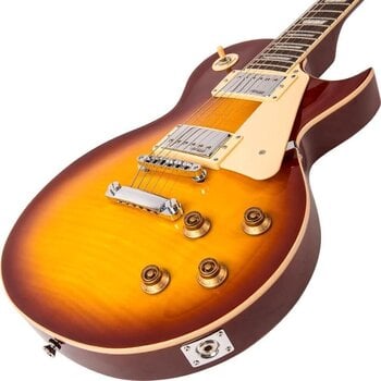 Guitarra eléctrica Vintage V100 Flame Iced Tea Guitarra eléctrica - 3