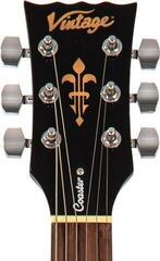 Chitarra Elettrica Vintage V10 Coaster Pack Gloss Black Chitarra Elettrica - 7