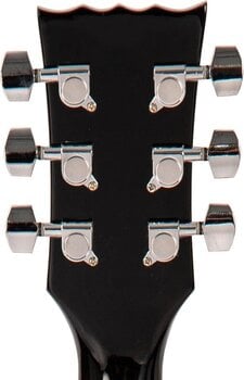 Electric guitar Vintage V10 Coaster Pack Gloss Black Electric guitar - 9