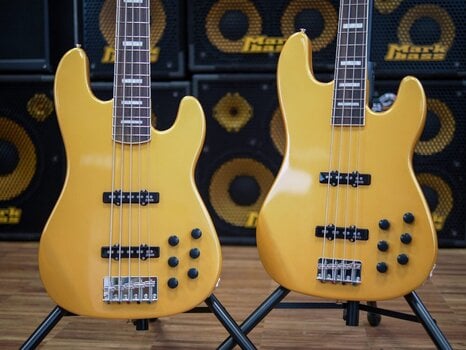 E-Bass Markbass GV 4 GLOXY CR RW Metallic Yellow E-Bass - 8