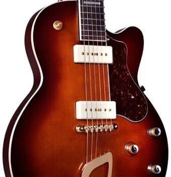 Gitara elektryczna Guild Aristocrat P90 Vintage Sunburst Gitara elektryczna - 4