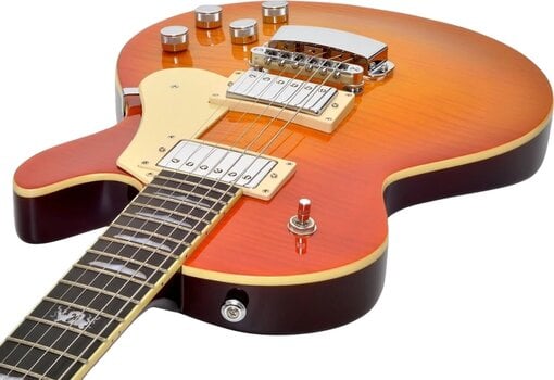 Elektrische gitaar Hagstrom Swede Mandarin Burst Elektrische gitaar - 6