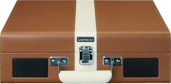 Placă turnantă portabil Lenco TT-120BNWH Brown/White Placă turnantă portabil - 3
