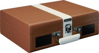 Portable turntable
 Lenco TT-120BNWH Brown/White Portable turntable - 3