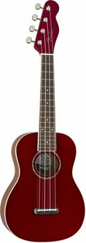 Koncertní ukulele Fender Zuma Classic WN Koncertní ukulele Candy Apple Red - 4