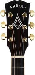 Jumbo Guitar Arrow Platinum A Mahogany Jumbo Guitar - 6