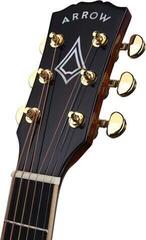 Jumbo Guitar Arrow Platinum A Mahogany Jumbo Guitar - 7